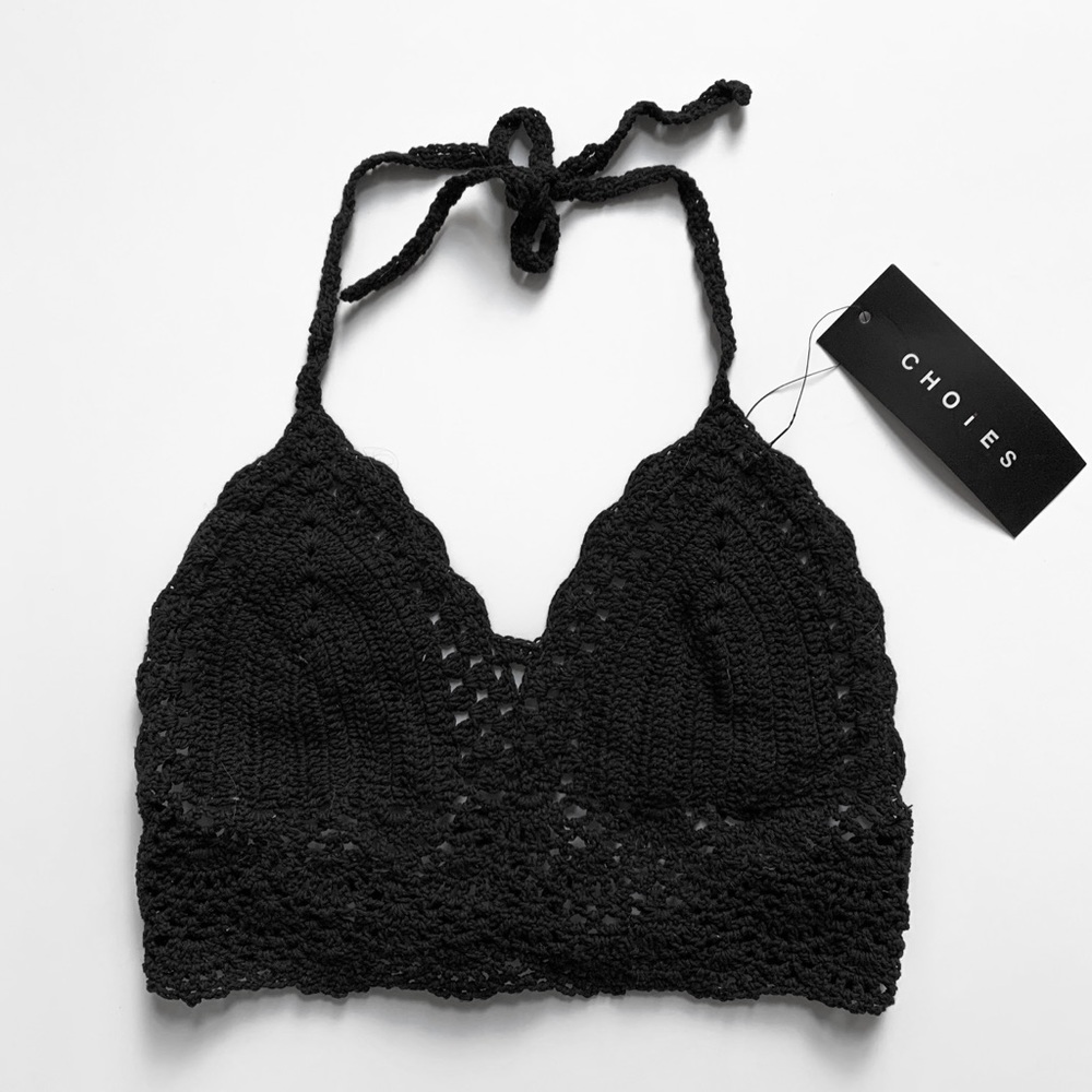 SALE!  Crocheted Halter top